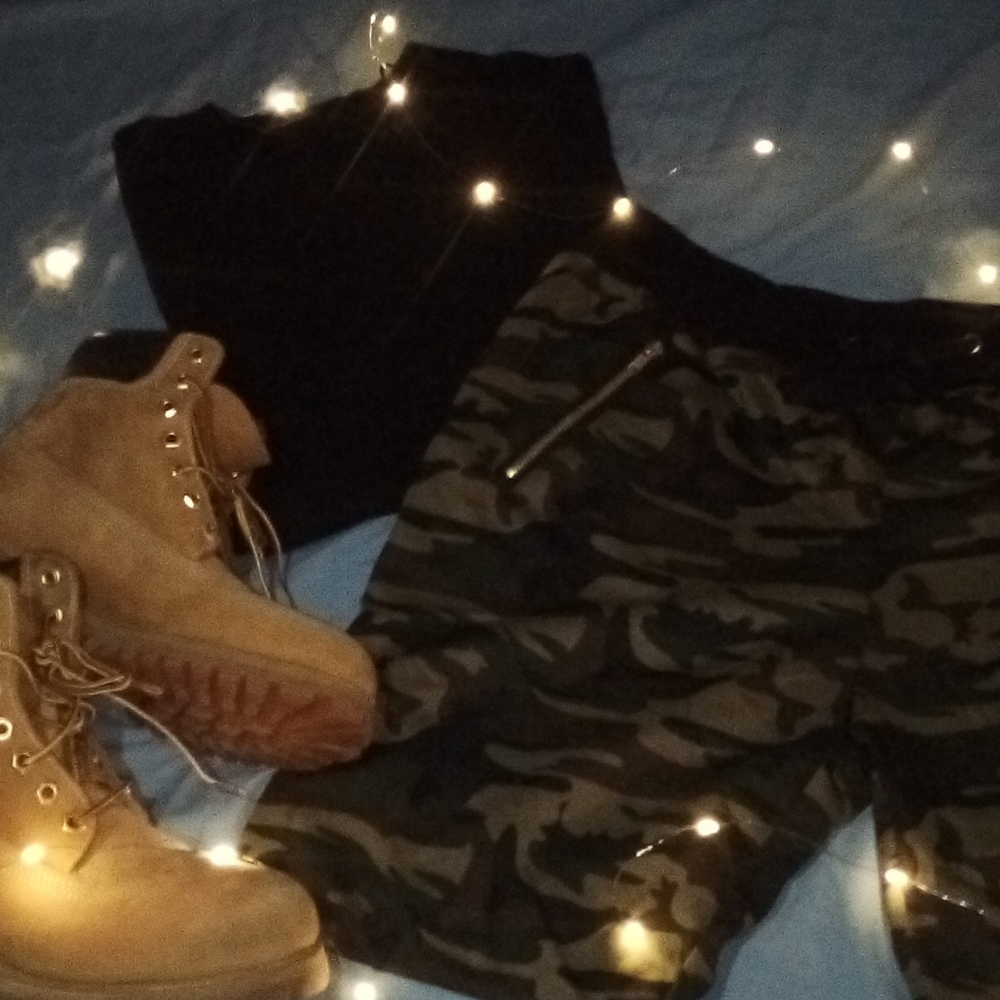 New camo joggers